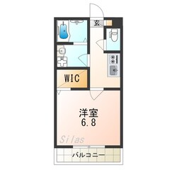 出戸駅 徒歩3分 3階の物件間取画像